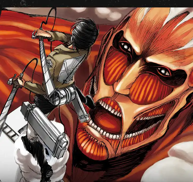 「進撃の巨人」原作連載15周年を記念してシンフィールドが企画した、特別な原作版権タイアップ施策を提供。企業の集客・マーケティングで「進撃の巨人」原作版権が利用可能。